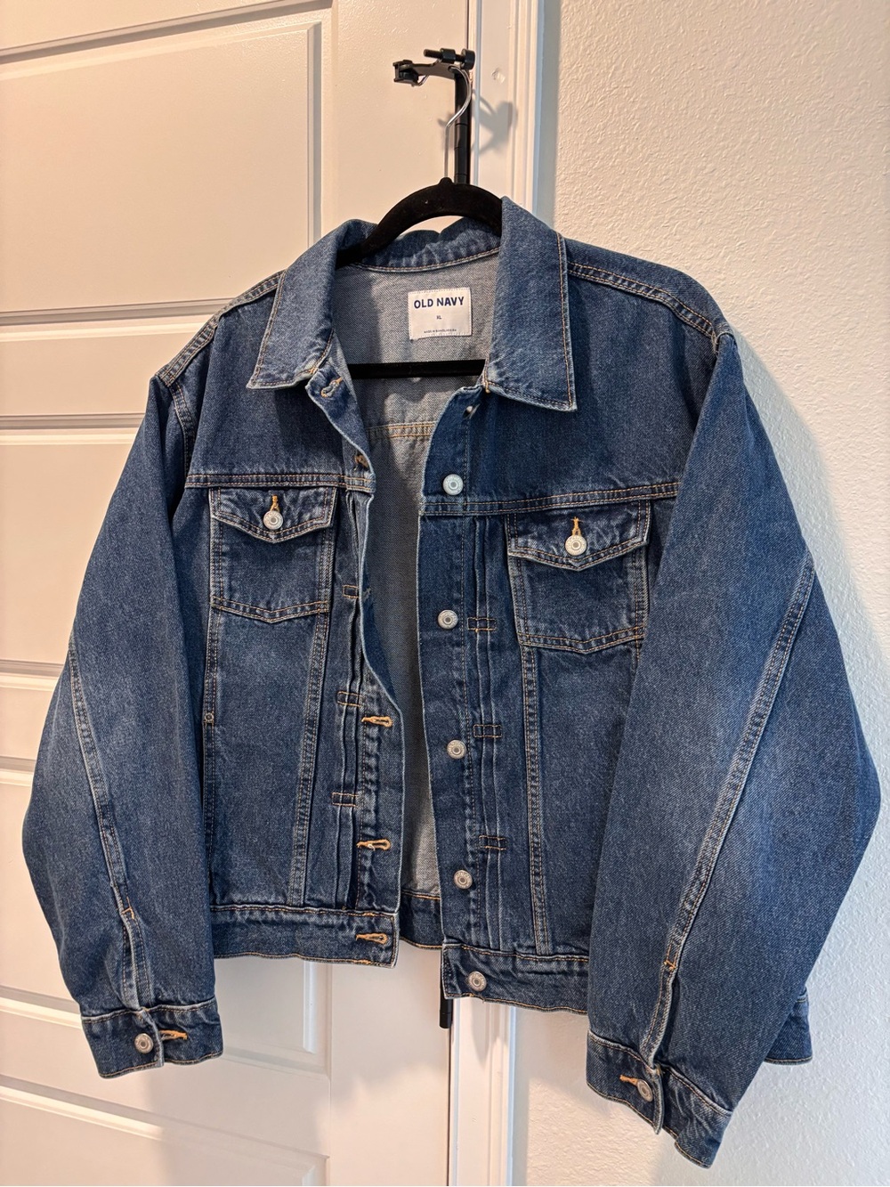 Old Navy Blue Denim Trucker Jacket! Never Worn!